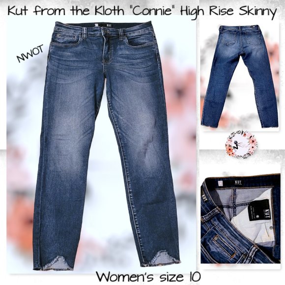 Kut from the Kloth Denim - 🆕Kut from the Kloth "Connie" High Rise Skinny Jeans size 10